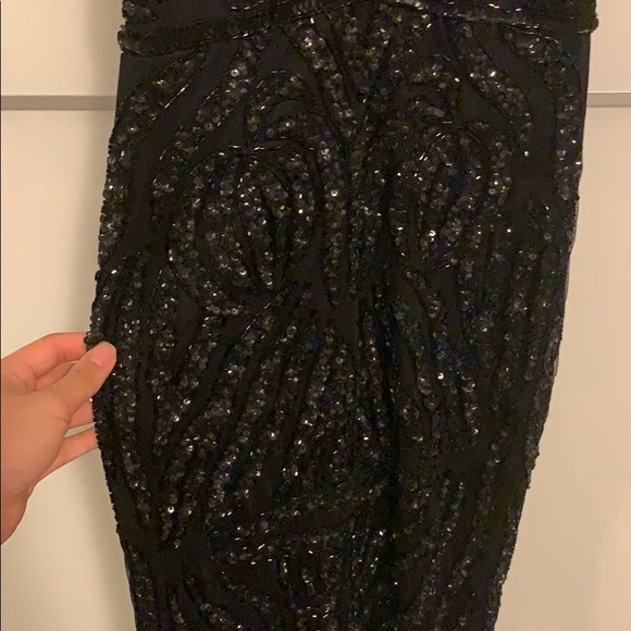 Black sequin dress - Picture 4 of 4
